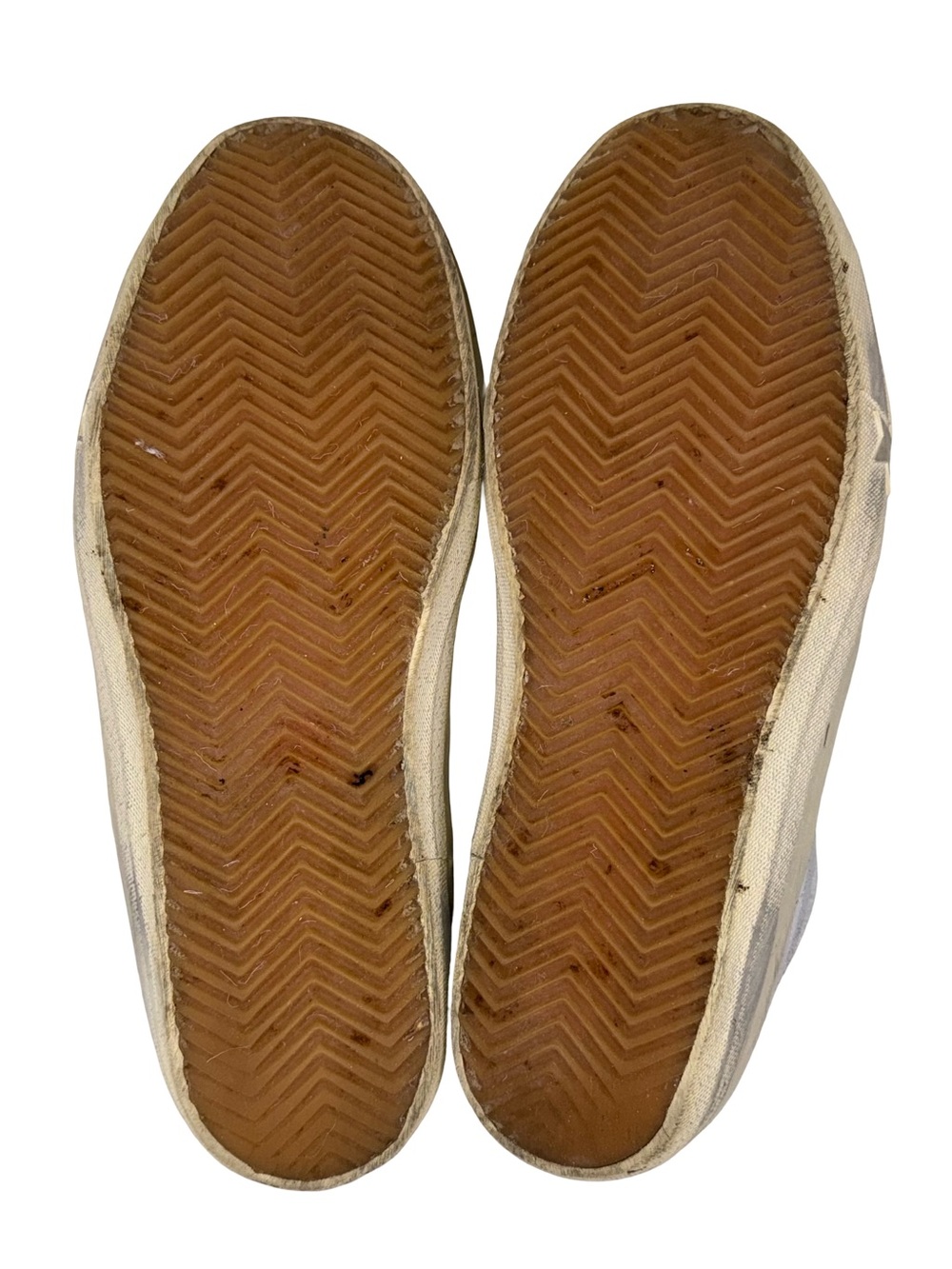 GOLDEN GOOSE VSTAR2 SNEAKERS IN DIRTY WHITE - Picture 8 of 8